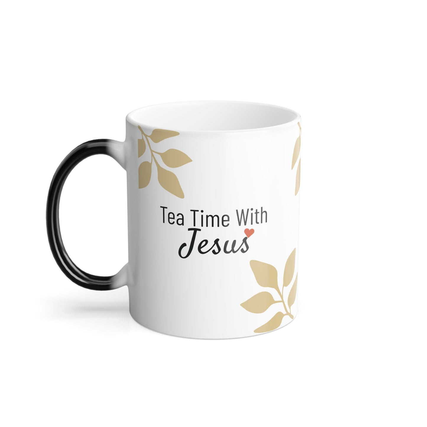 Tea Time With Jesus Color Morphing Mug, 11oz