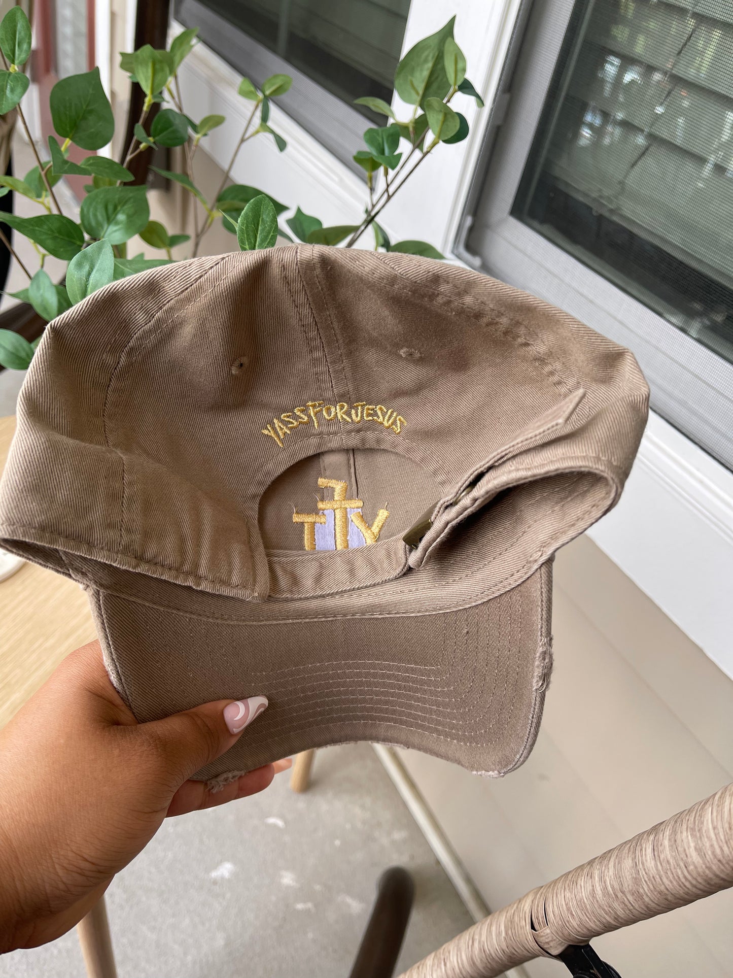 YassForJesus Dad Hat- Jesus Is Your Anchor- Christianity- Hat- YFJ