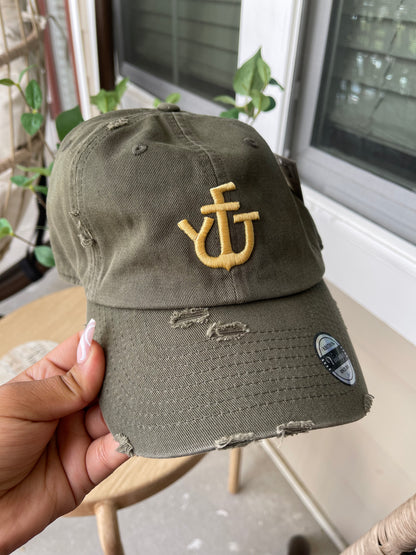 YassForJesus Dad Hat- Jesus Is Your Anchor- Christianity- Hat- YFJ