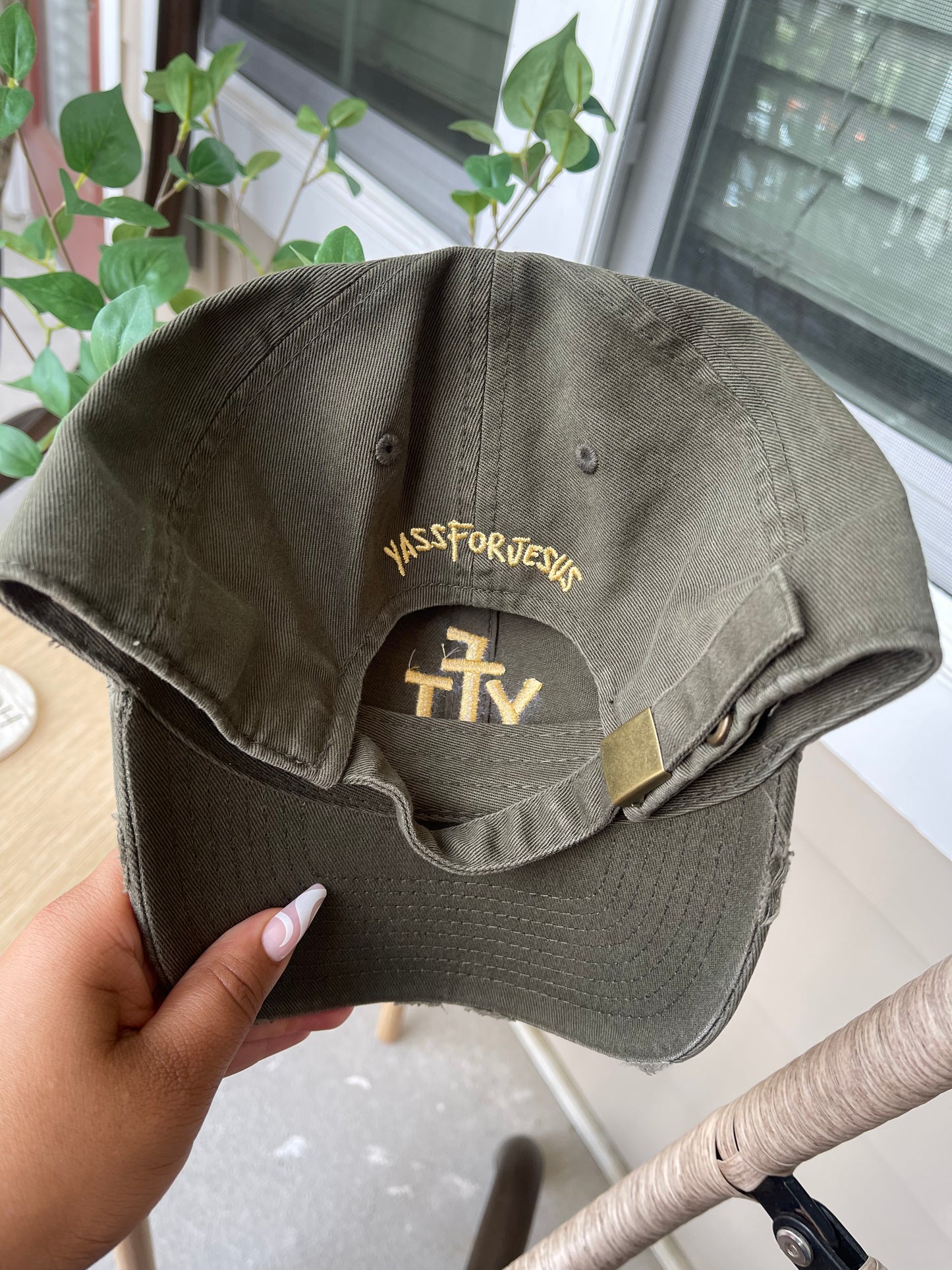 YassForJesus Dad Hat- Jesus Is Your Anchor- Christianity- Hat- YFJ