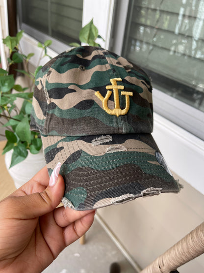 YassForJesus Dad Hat- Jesus Is Your Anchor- Christianity- Hat- YFJ