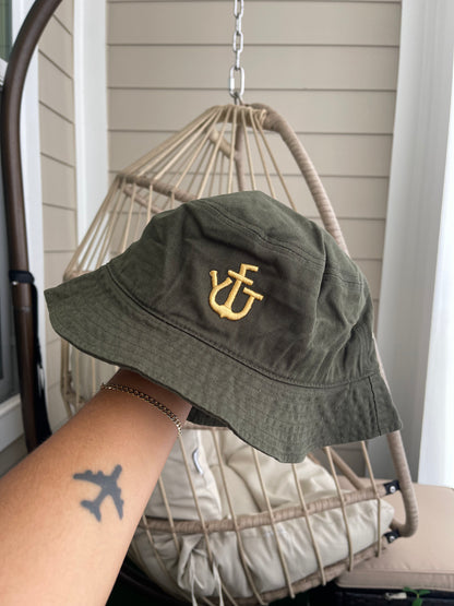 YFJ - YassForJesus Bucket Hat with Logo - Jesus is Your Anchor - Christianity