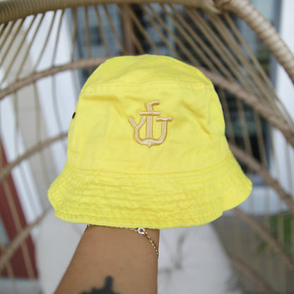 YFJ - YassForJesus Bucket Hat with Logo - Jesus is Your Anchor - Christianity