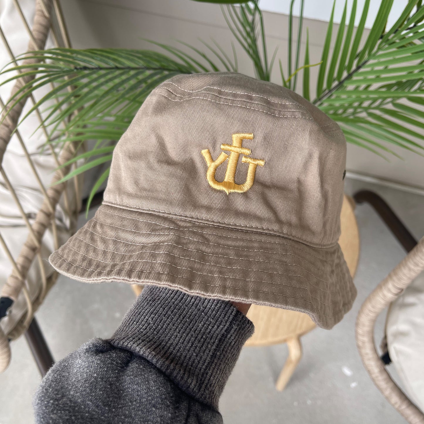 YFJ - YassForJesus Bucket Hat with Logo - Jesus is Your Anchor - Christianity