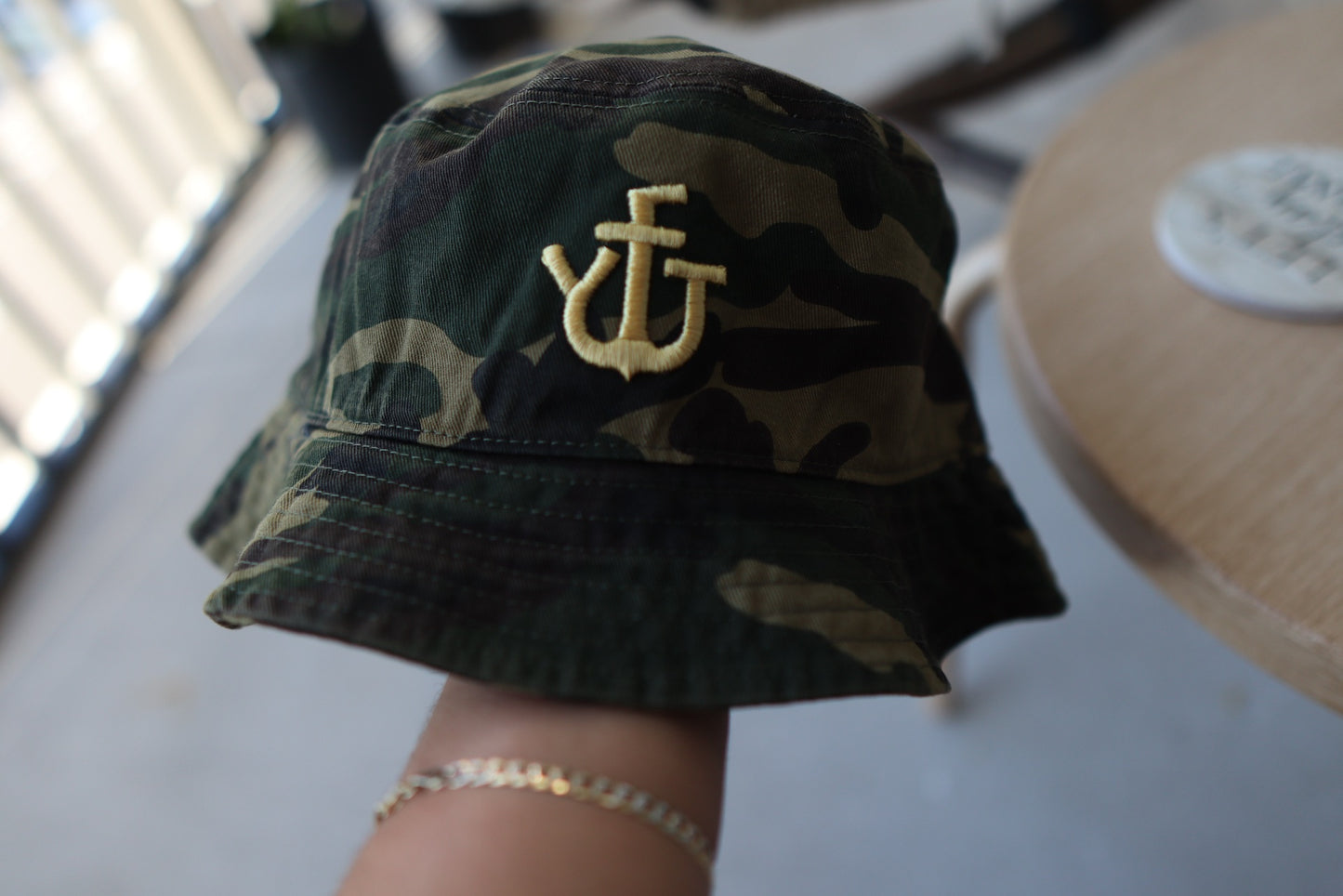 YFJ - YassForJesus Bucket Hat with Logo - Jesus is Your Anchor - Christianity